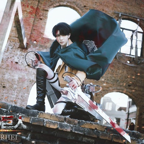 Juego Completo De Disfraz De Cosplay De Ataque A Los Titanes