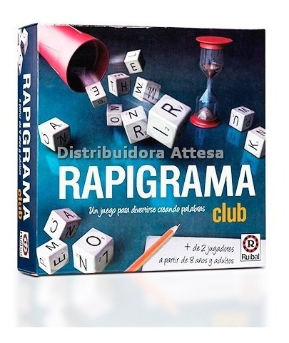 Rapigrama Club Juego Para Divertirse Creando Palabras Ruibal