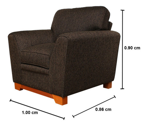 Mueble Juego De Sala Casabella Brianna 3-2-1