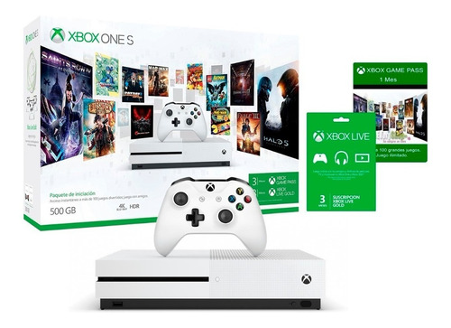 Consola Xbox One S 500gb Fact A-b