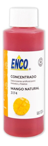 Concentrado De Helados Mango Natural 120 Ml Enco 3174-120