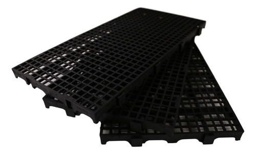 10 Pisos 2,5x25x50 Estrado Deck Plastico - Pallet