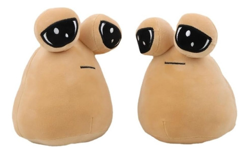 2piezas Peluche De Pou Y De Pou Bebe Mi Mascota De 22 Cm