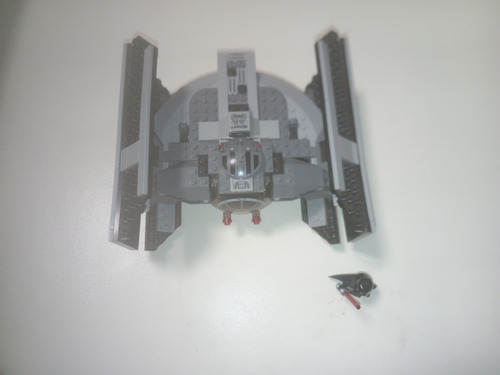 Lego 8017 Star Wars Darth Vader's Tie Fighter 2009 Completo 251 Darth Vader (Usado)