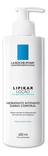 Loção Corporal Hidratante Lipikar 400ml La Roche-posay Fragrância Sem perfume