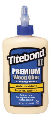 Titebond Premium Nº2 237ml Pegamento Madera Original Usa