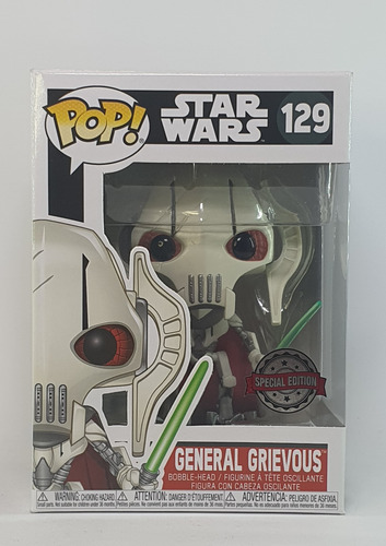 Funko Pop General Grievous Special Edition Star Wars (Usado)