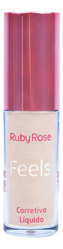 Corretivo Facial  Líquido Feels -  Ruby Rose Tom Mel