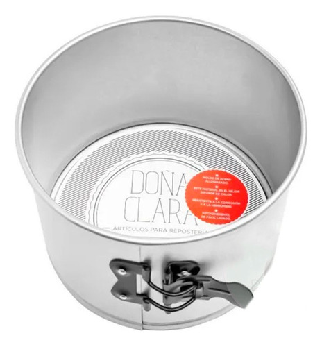 Molde Torta Pan Dulce Desarmable Alto Doña Clara N°1 17 Cm