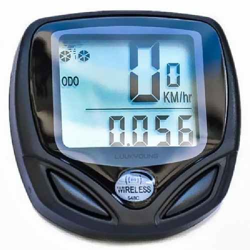 Velocímetro Bike Magnético Sem Fio Wireless Luz Noturna 368c