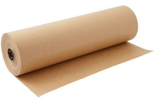Imagem 1 de 5 de Papel Pardo Semikraft Bobina 90cm 3kg - Embalagem Caixa