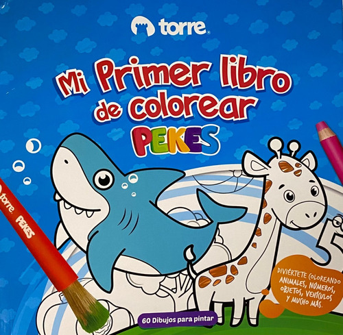 Texto Mi Primer Libro Para Colorear Pekes Torre /881