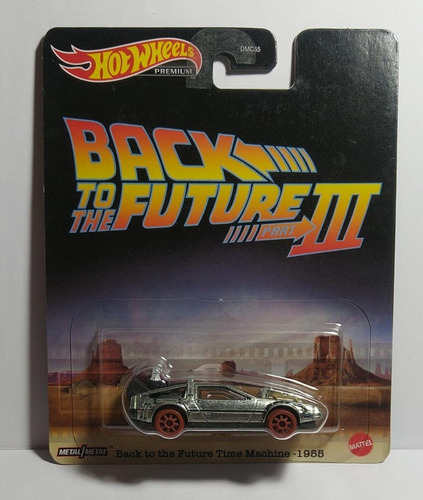 Hotwheels Premium Back To The Future Time Machine 1955