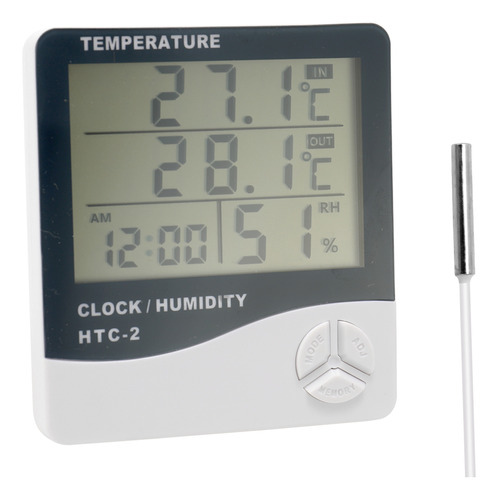 Calendario Higrotermógrafo Y Medidor De Temperatura Y Humeda