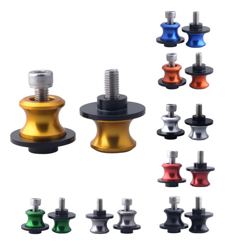 Bastidor Soporte Tornillos Brazo Oscilante Carretes Dorado