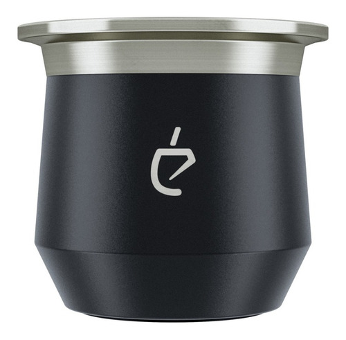 Imagen 3 de 9 de Set Mate Acero Importado Un Mate + Termo Coleman 1.2lt Negro