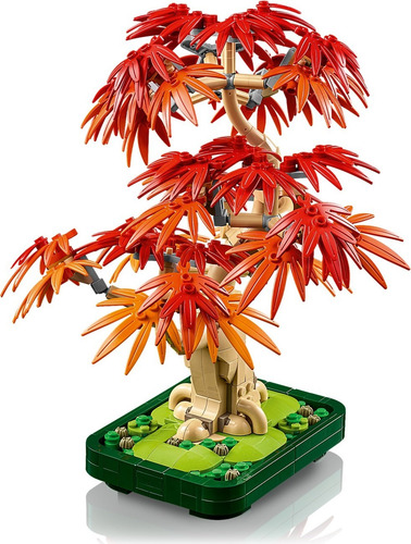Lego Flores 10348 Bonsái De Arce Rojo Japonés