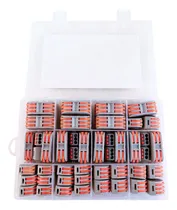 Comprar Kit Bornera Empalme Rápido 2 Y 3 Polos 2 Y 3 Bornera X80pcs