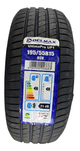 Pneu Delmax 195/55r15 85v Ultimapro Up1 Fox Hb20 Sandero Gol
