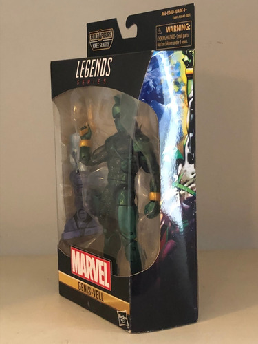 Genis-vell Marvel Legends (baf Para Armar A Kree Sentry)
