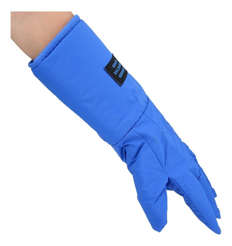 Imagen 7 de 10 de Guantes Criogénicos Largos De 38 Cm Impermeables A Baja Temp