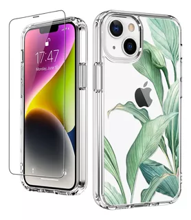 Luhouri Diseñado Para iPhone 14 Funda Con Protector De Slim