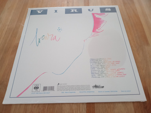 Virus Locura Disco Vinilo Lp Estándar
