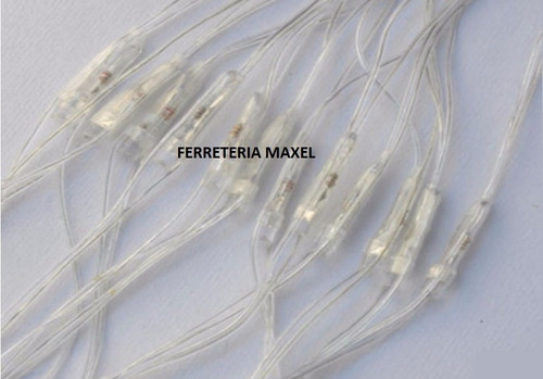 Imagen 9 de 10 de Red Lluvia Cortina 200 Led Blanco Frio 200x200 Int/exterior