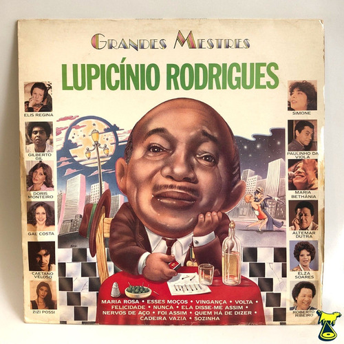 Lp Vinil Grandes Mestres - Lupicinio Rodrigues