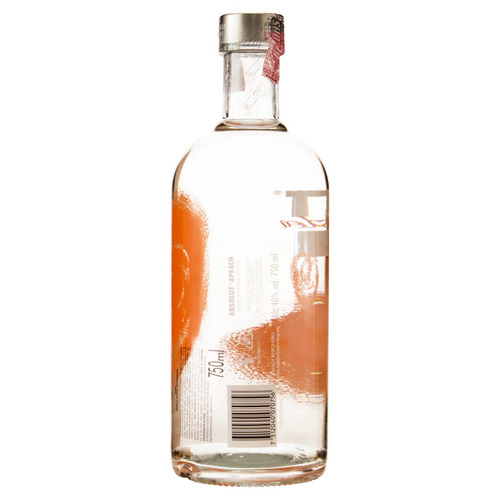 Imagem 2 de 2 de Vodka Destilada Saborizada Apeach Absolut Garrafa 750ml
