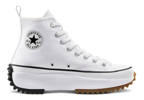 Tenis Converse Run Star Hike Hi Dama 166799c Blanco | Meses sin intereses