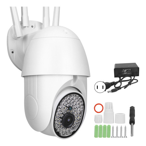 Cámara De Vigilancia Cctv 1080p Ptz Wifi Ir Light Night