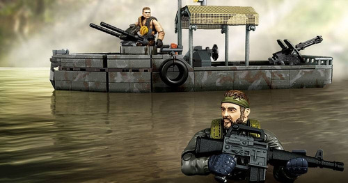 Mega Bloks - Call Of Duty Riverboat Raid - Raríssimo Lacrado