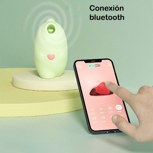 Imagen 8 de 10 de Vibrador Sexual Vaginal Succionador De Clitoris Bluetooth