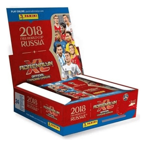 Caja De Cartas Adrenalyn Mundial Russia 2018.