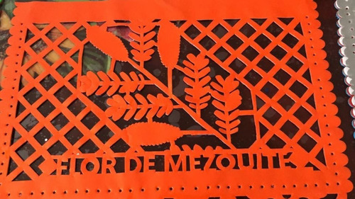 Decoración Papel Picado Personalizado 50 Tiras