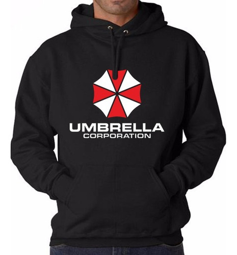 Sudadera Capucha Umbrella Corp Resident Evil Videojuego Play