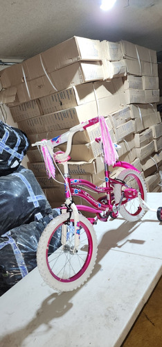 Bicicleta Rosa Con Llantitas Con Envío Gratis R16 Msi