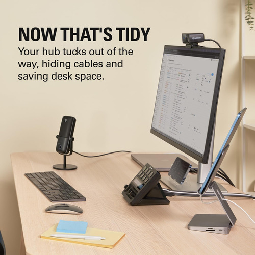 Hub Usb Elgato Para Stream Deck + Con 2 Puertos Usb-c/2 Usb-