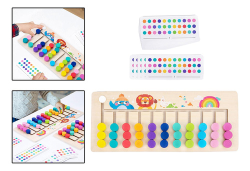 Toys Slide Puzzle Juegos De Mesa Juego Familiar 11 Colores