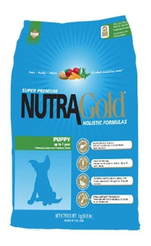 Alimento Para Perro Nutragold Holistic Formula Cachorro 15kg