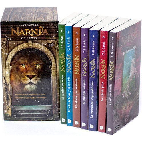 Estuche Las Cronicas De Narnia Serie Completa (7 Tomos)