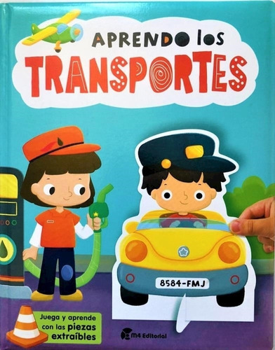 Aprendo Los Transportes - Juega Y Aprende- Piezas Extraibles, De No Aplica. Editorial S/d, Tapa Dura En Español