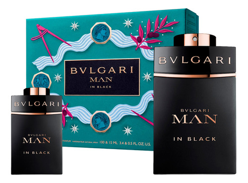 Bvlgari - Man In Black 100ml Eau De Parfum + 15ml Estuche