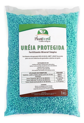 Fertilizante Adubo Plantfertil Uréia Protegida - 1kg