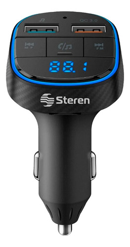 Transmisor De Audio Fm Bluetooth Steren + Cargador Usb