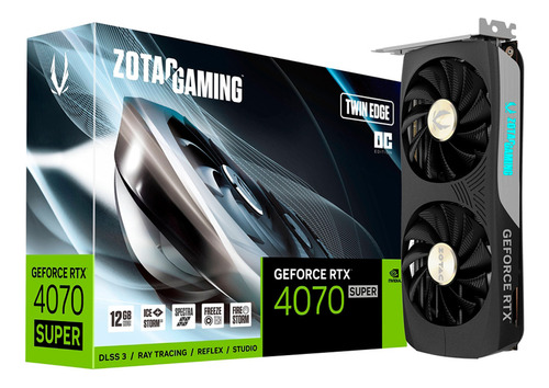 Tarjeta De Vídeo Zotac Geforce Rtx 4070 Super Twin Edge 12gb