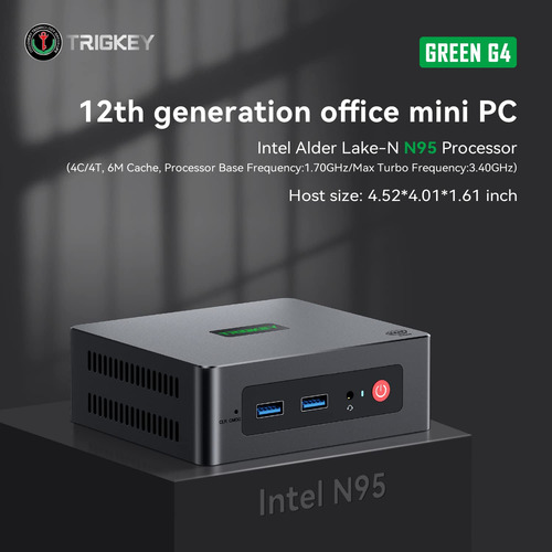 Mini Pc Trigkey Green G4 Alder Lake-n95 16gb Ddr4 500gb Ssd