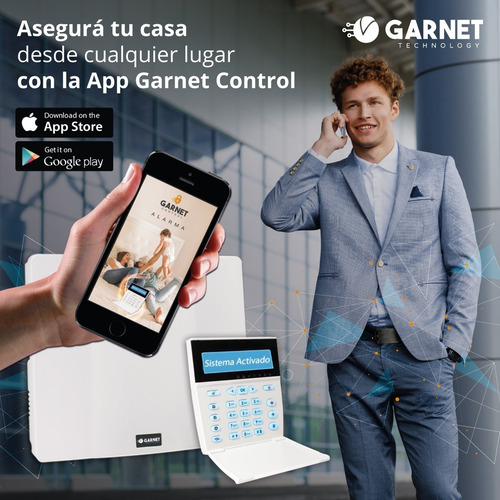 Alarma Casa Pc-900 Panel Comunicador Wifi Garnet