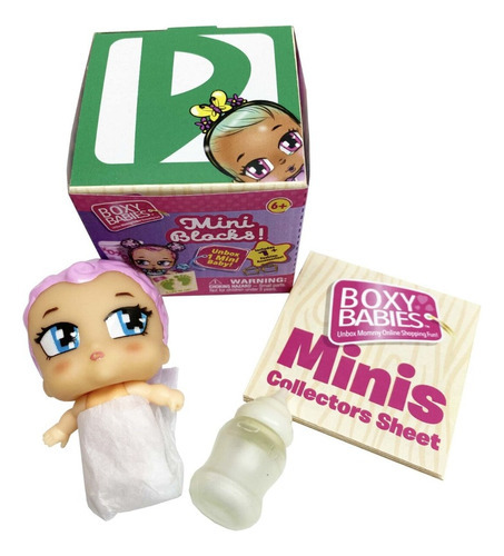 Muñeca Boxy Babies Mod 180  Mini Blocks 6  Pzas Por